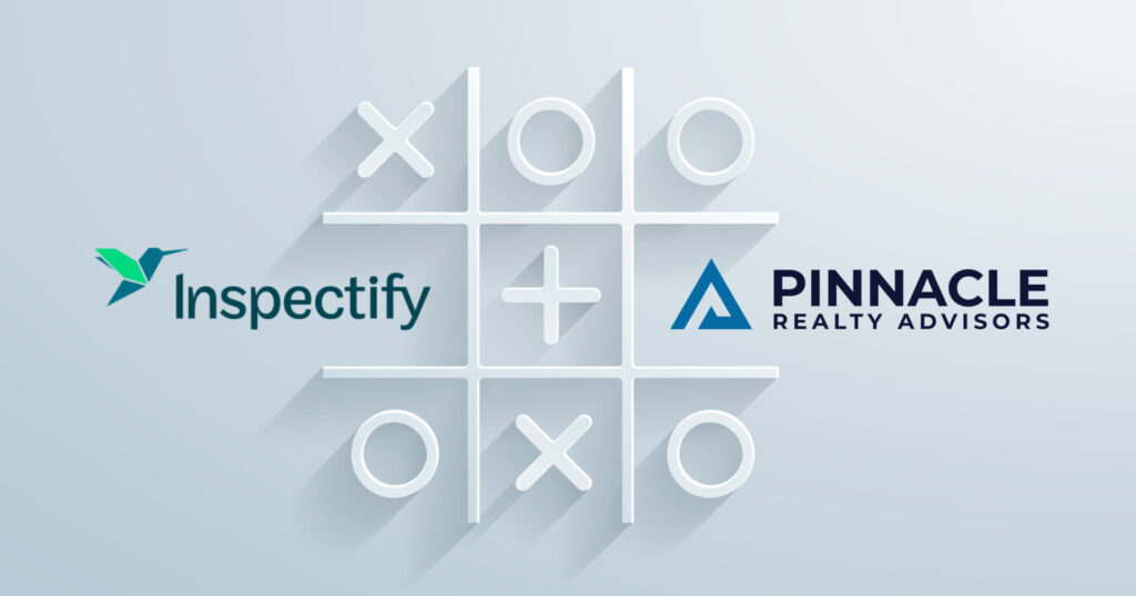 partnership cover picture of Inspectify and Pinnacle Realty Advisors